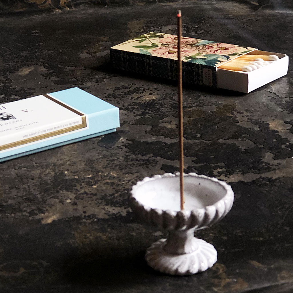 Astier de Villatte Small Footed Incense Holder PATCH NYC